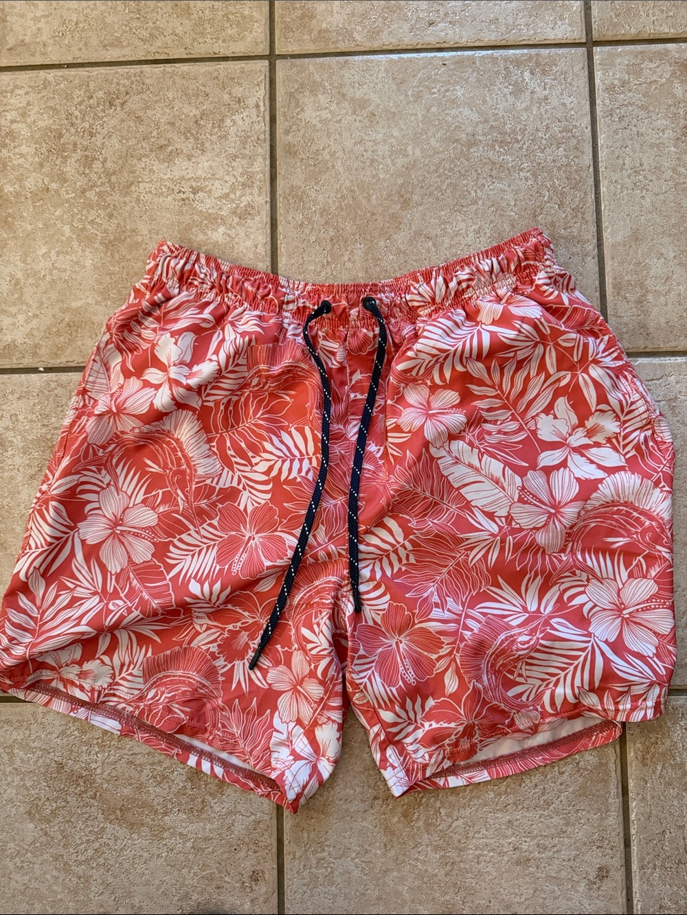 Salt Life pink Floral Swim Trunks XL